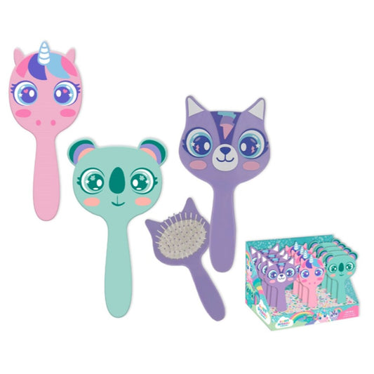 BROSSE À CHEVEUX LICORNE 🔶