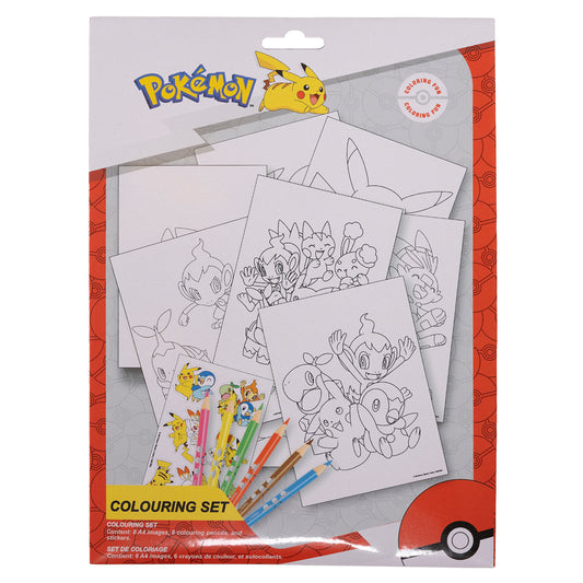 KIT DA COLORARE POKÉMON 🔶