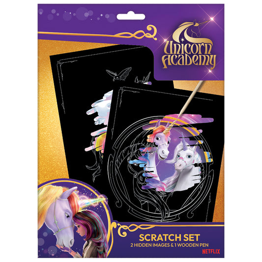 SET DE CARTES À GRATTER UNICORN ACADEMY 🔶
