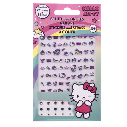 AUTOCOLLANTS POUR ONGLES HELLO KITTY 🔶