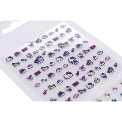 AUTOCOLLANTS POUR ONGLES HELLO KITTY 🔶