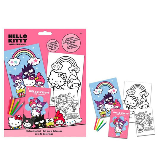 SET DE COLORIAGE HELLO KITTY 🔶