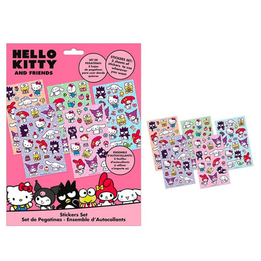 LOT D'AUTOCOLLANTS HELLO KITTY 🔶
