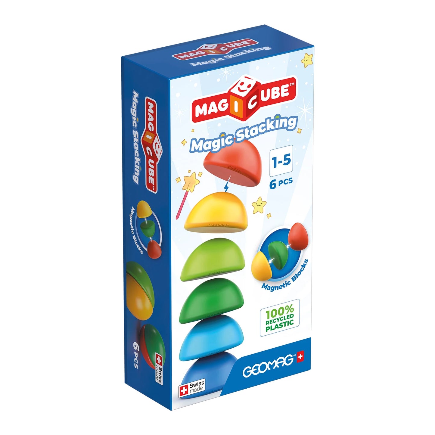 CUBES EMPILABLES MAGICUBE 6 PIÈCES