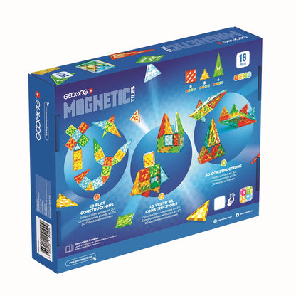 CARREAUX MAGNÉTIQUES GEMMES 16 PIÈCES
