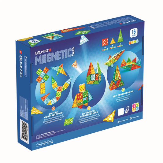 PIASTRELLE MAGNETICHE GEMME 16 PEZZI