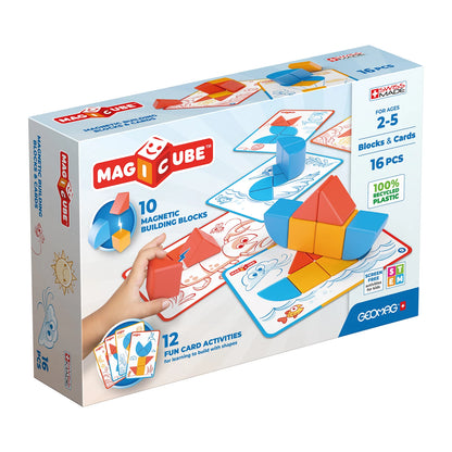 BLOCS ET CARTES MAGICUBE 16 PIÈCES