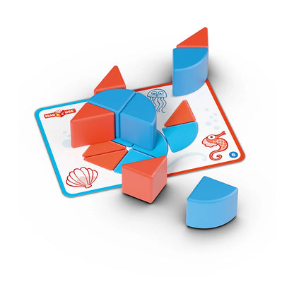 BLOCS ET CARTES MAGICUBE 16 PIÈCES