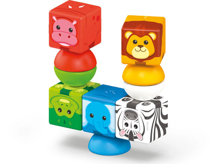 MAGICUBE BLOCS À EMPILER SAFARI 10 PIÈCES
