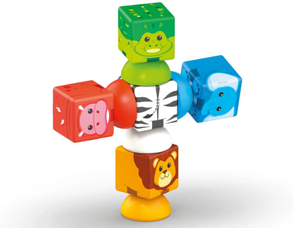 MAGICUBE BLOCS À EMPILER SAFARI 10 PIÈCES