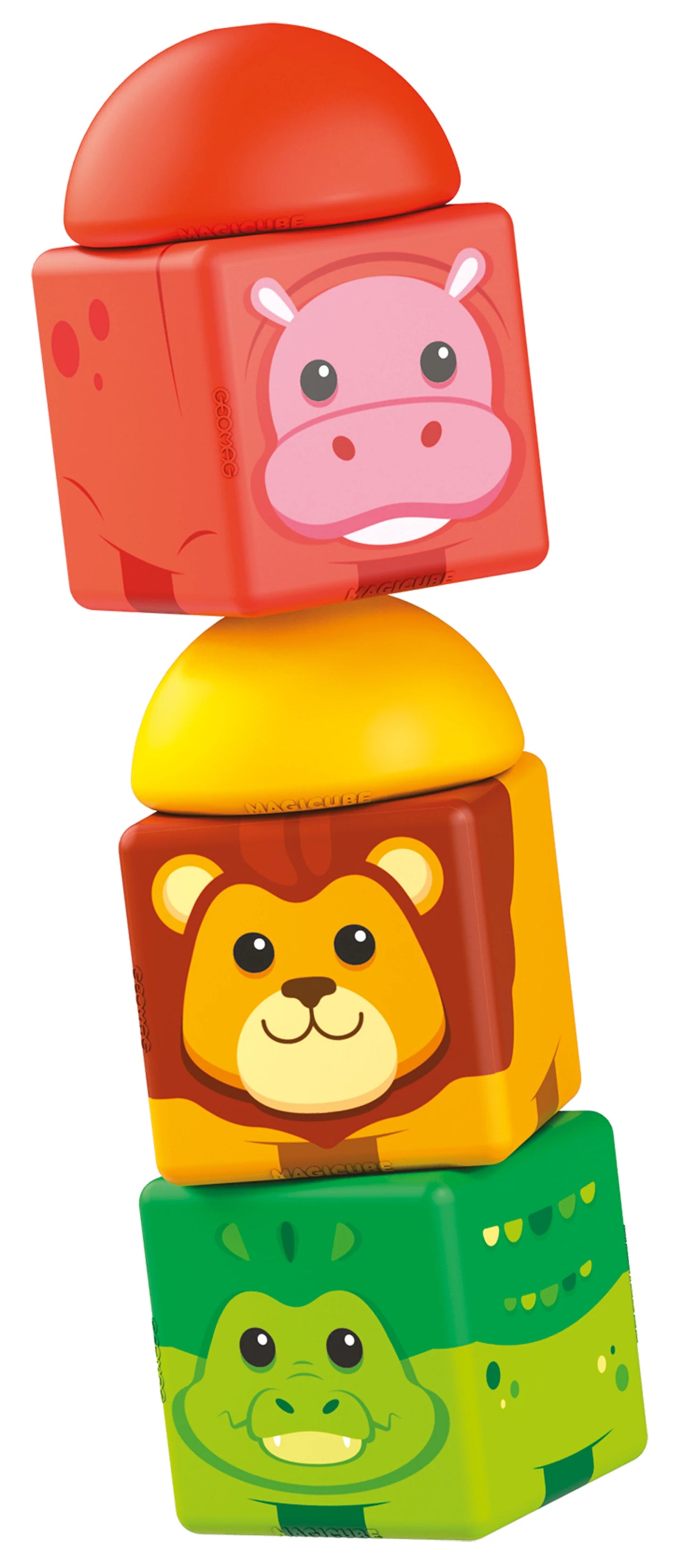 MAGICUBE BLOCS À EMPILER SAFARI 10 PIÈCES