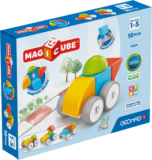 MAGICUBE BLOCKS CARS 10 PEZZI