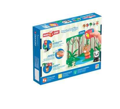 MAGICUBE BLOCKS STACKING JUNGLE 8 PIÈCES