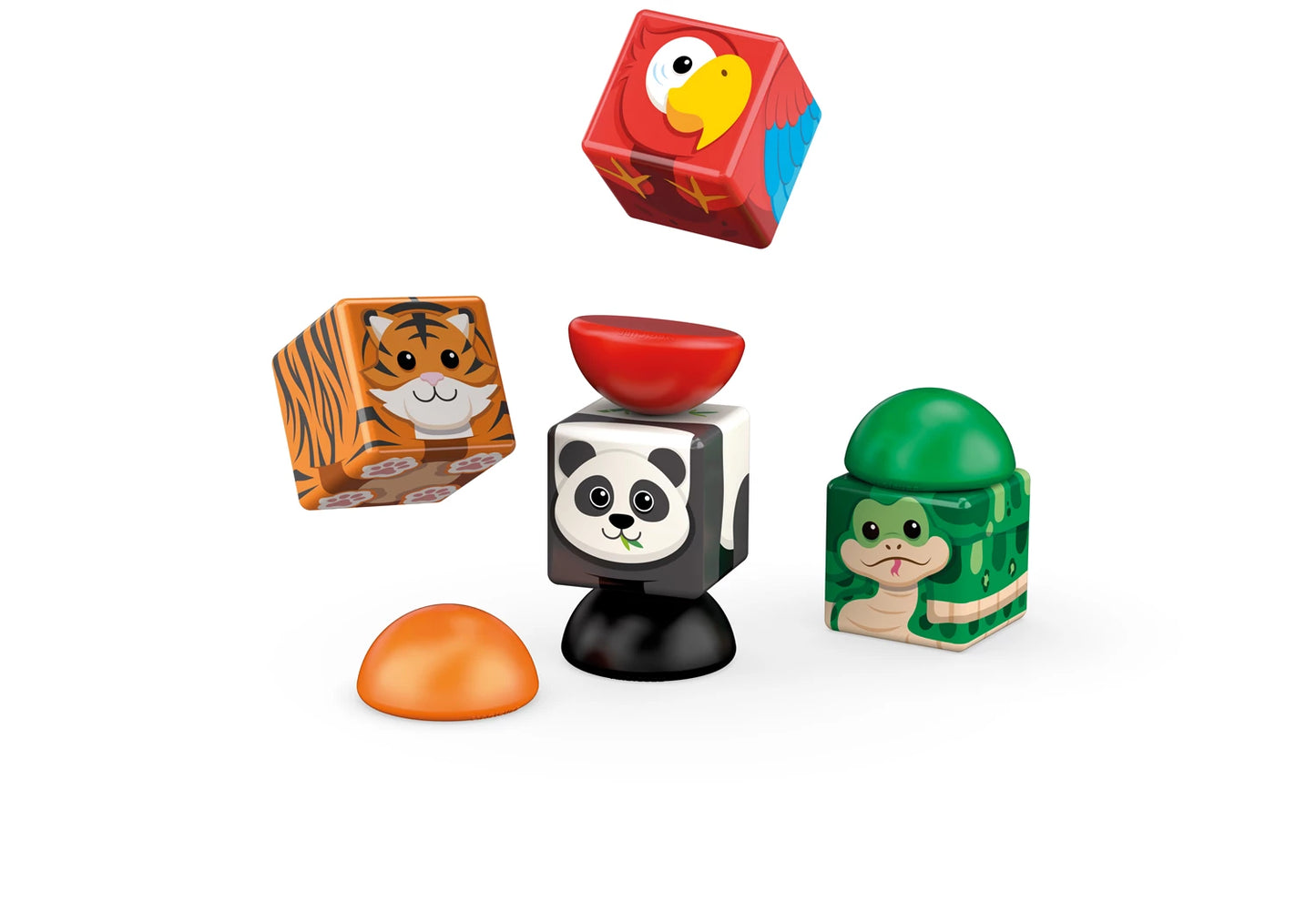 MAGICUBE BLOCKS STACKING JUNGLE 8 PIÈCES