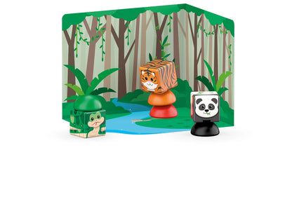 MAGICUBE BLOCKS STACKING JUNGLE 8 PIÈCES