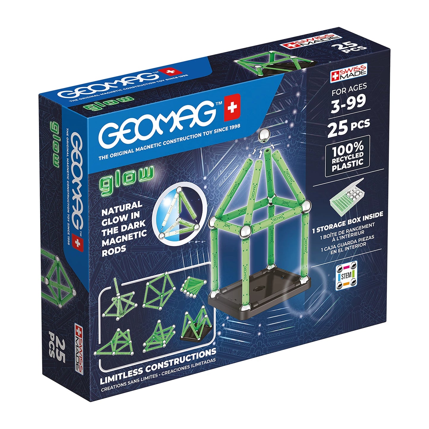 LIGNE GLOW GREEN 25 PIÈCES