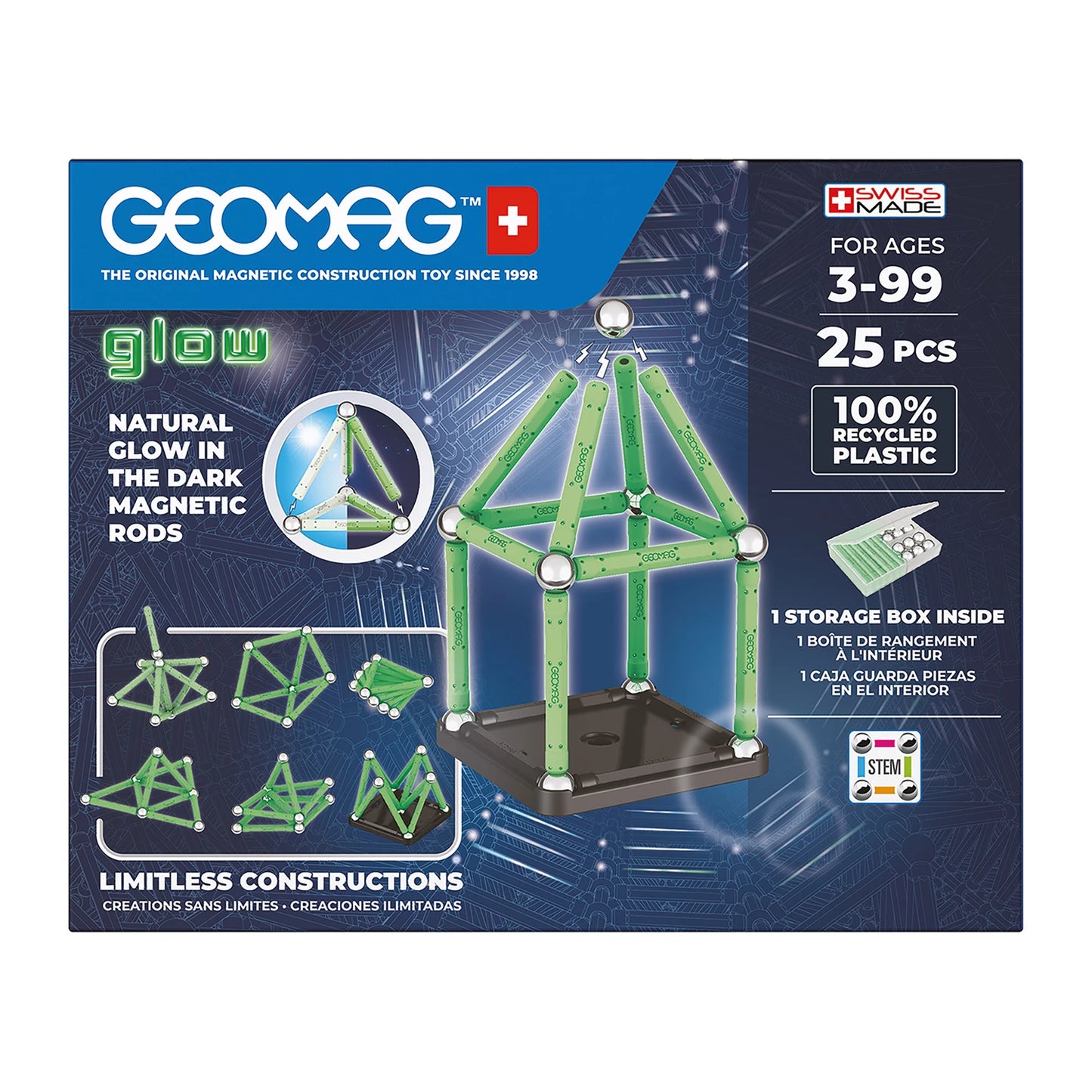 LIGNE GLOW GREEN 25 PIÈCES