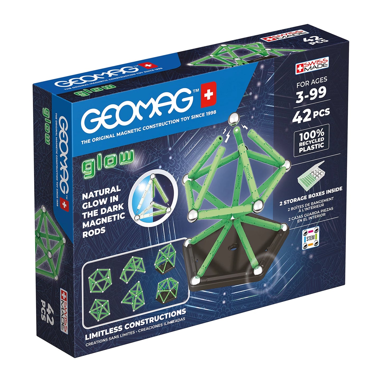 LIGNE GLOW GREEN 42 PIÈCES