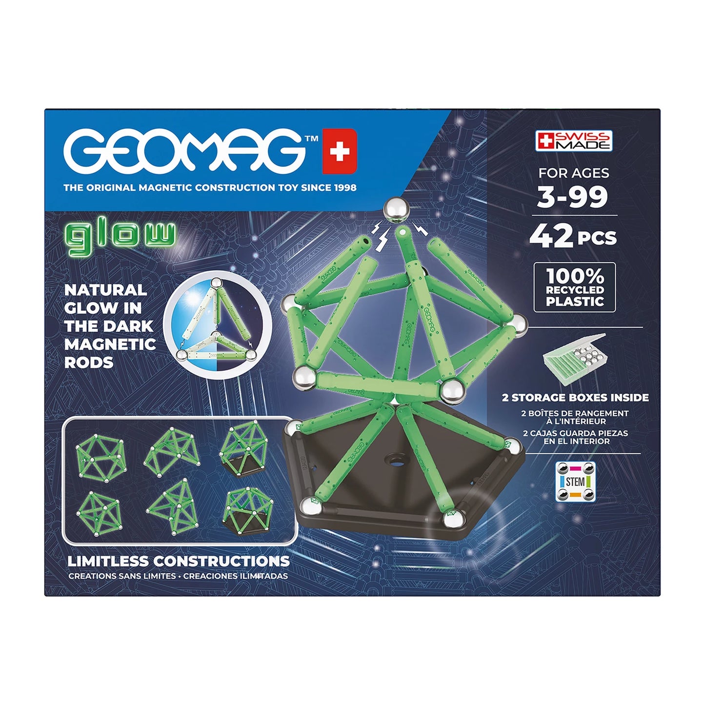 LIGNE GLOW GREEN 42 PIÈCES
