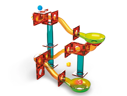 PIASTRELLES MAGNÉTIQUES MARBLE RUN 45 PIÈCES