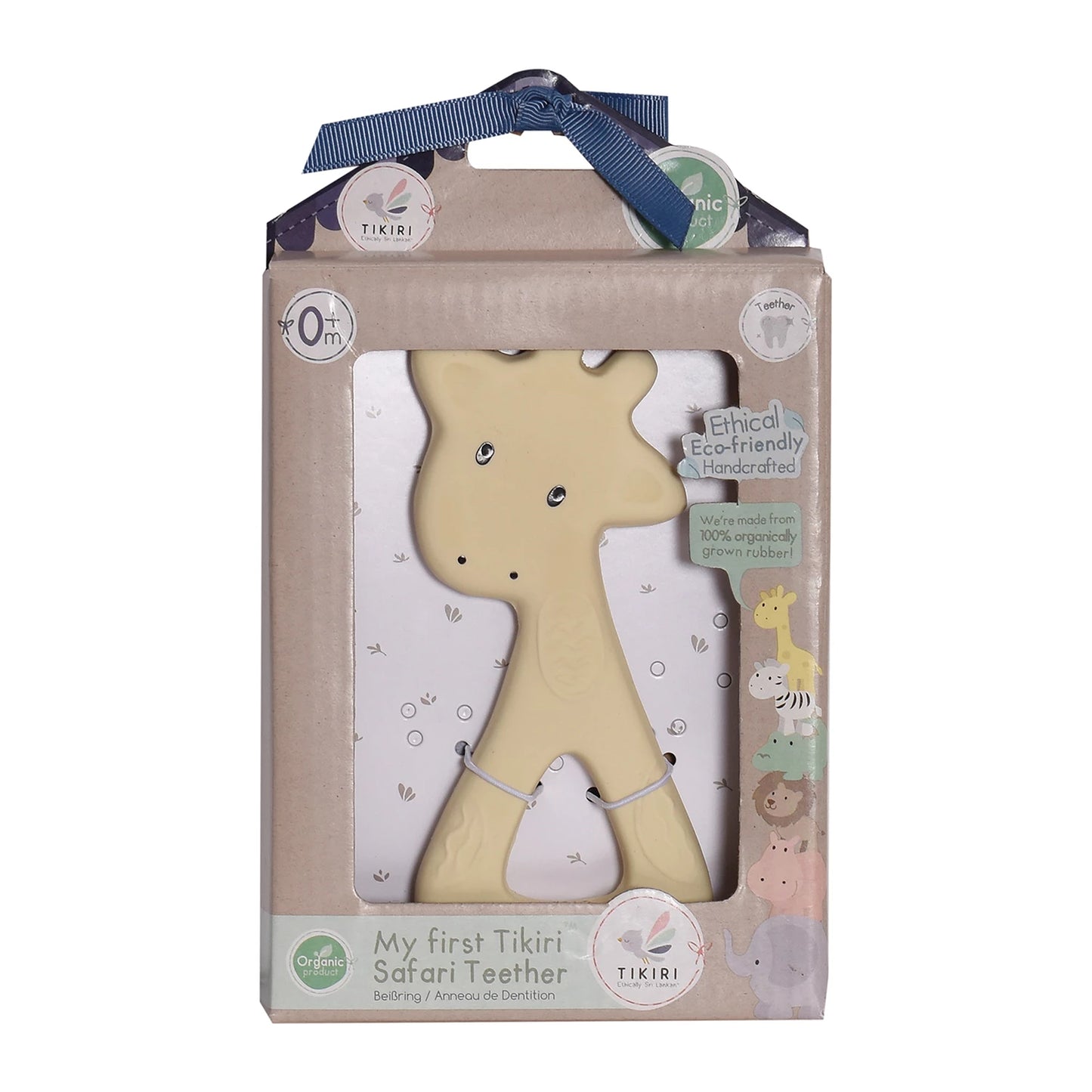 BEISSREIFEN AUS NATURKAUTSCHUK IN GIRAFFENFORM