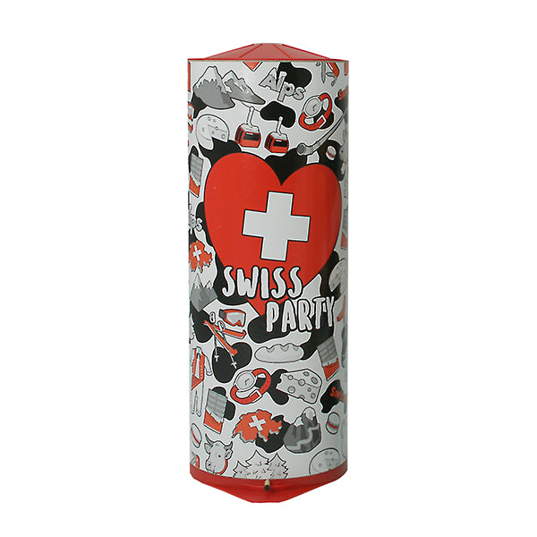 TISCHBOMBE SWISS PARTY 26 CM 🔶