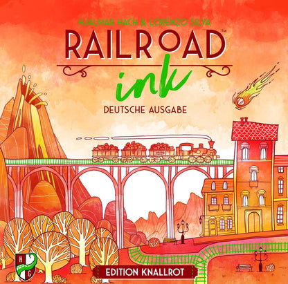RAILROAD INK - ÉDITION ROUGE ÉCLATANT (D)
