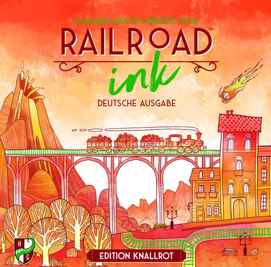 RAILROAD INK - EDIZIONE ROSSO BRILLANTE (D)