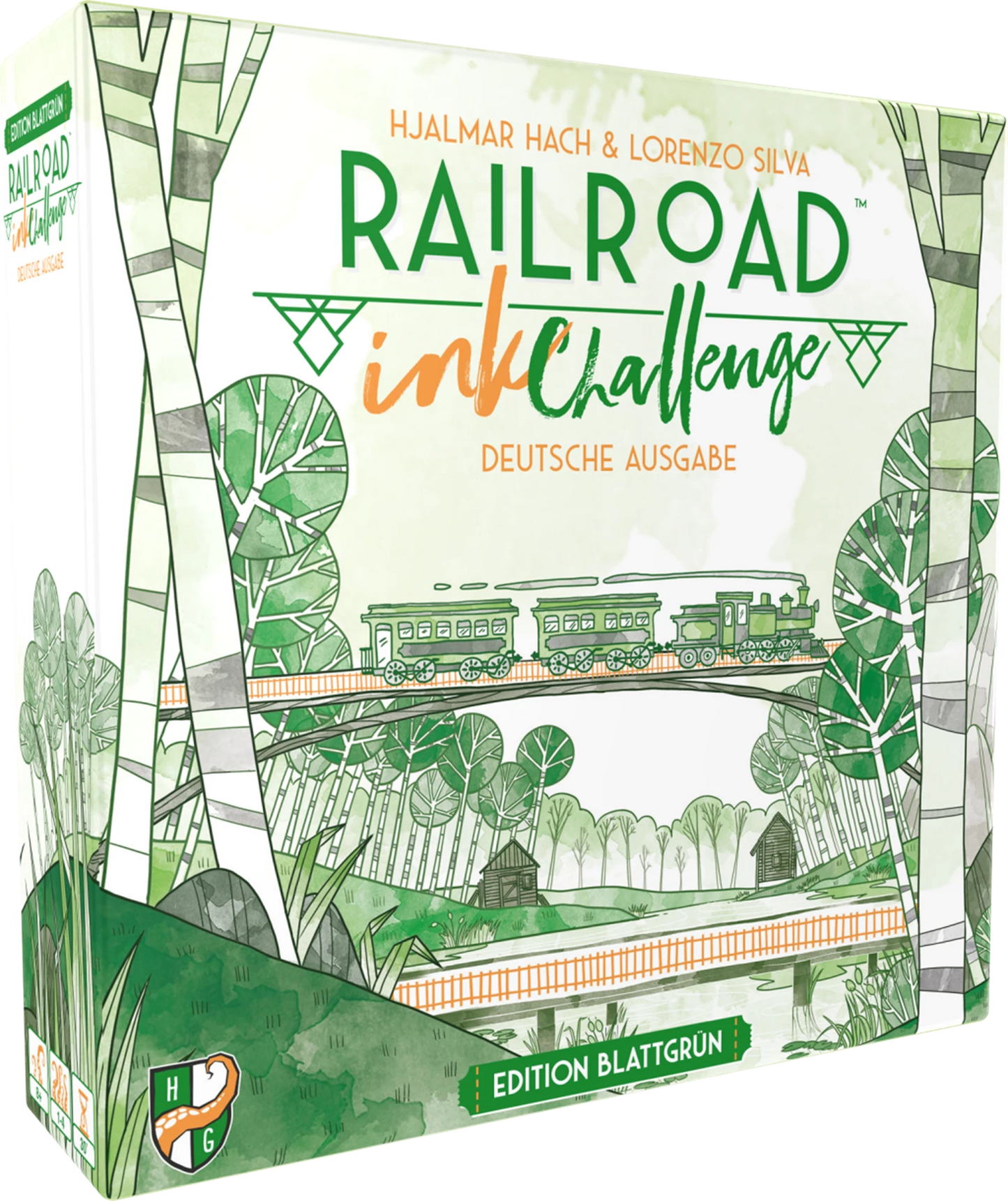 RAILROAD INK - ÉDITION VERTE FEUILLE (D)