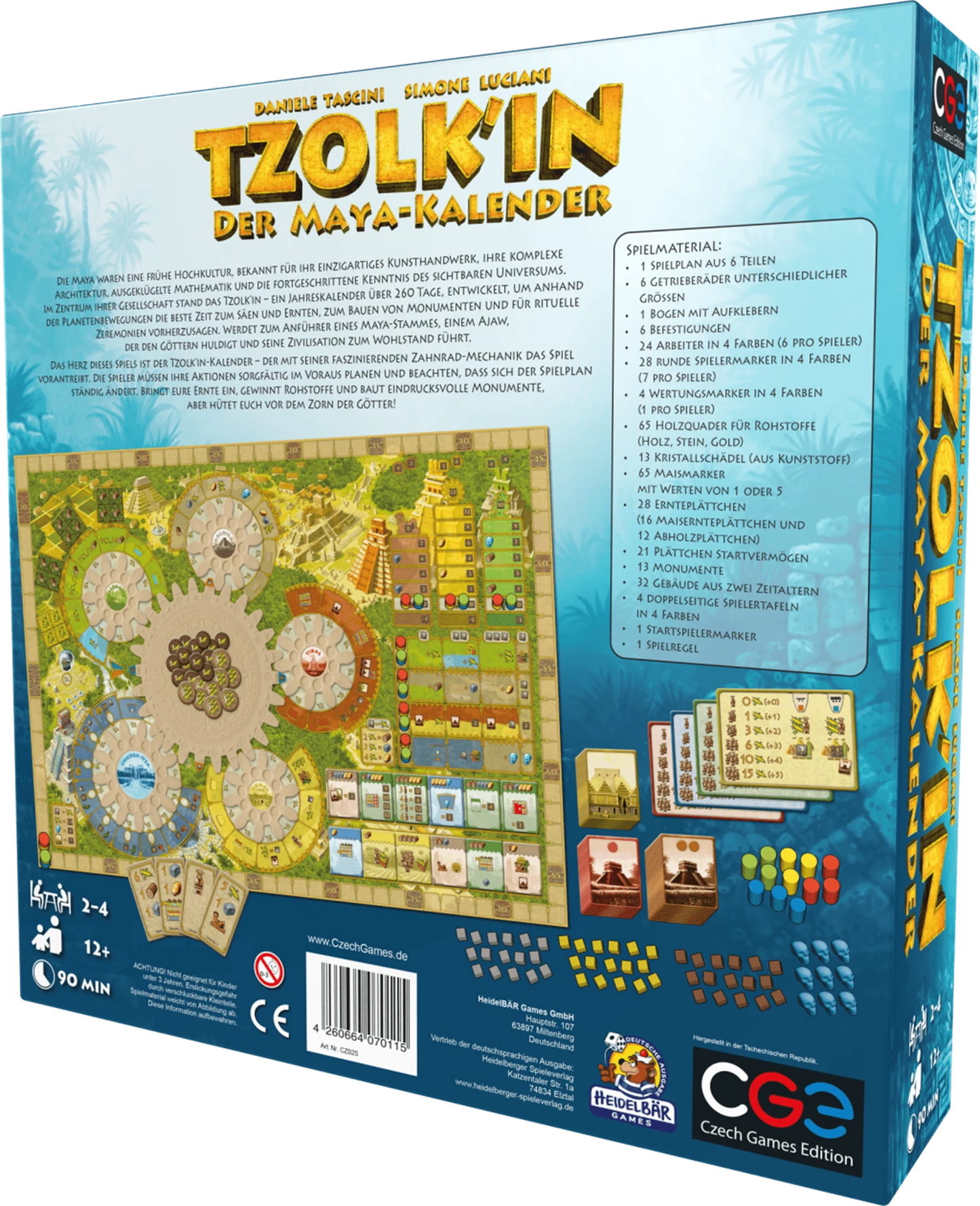 TZOLK'IN - LE CALENDRIER MAYA (D)