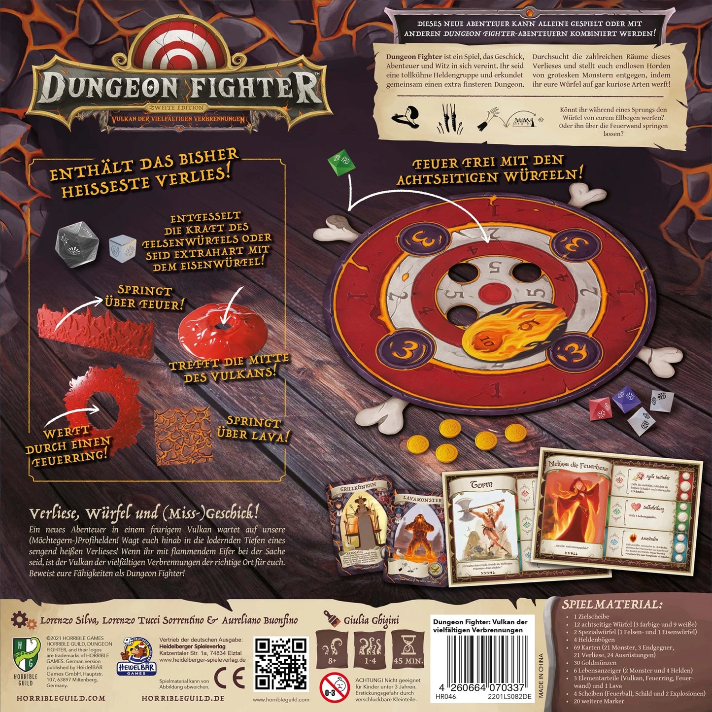 DUNGEON FIGHTER - VOLCAN DES MULTI-BRÛLURES (D)