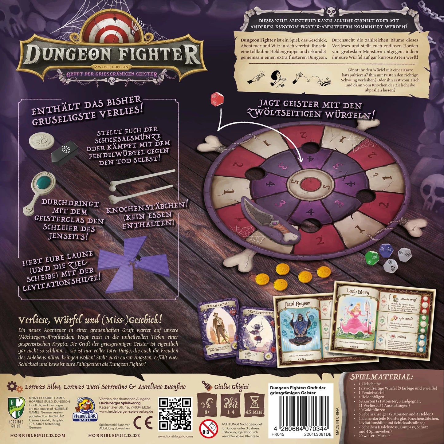 DUNGEON FIGHTER - CRYPTE DES FANTÔMES GROGNONS (D)