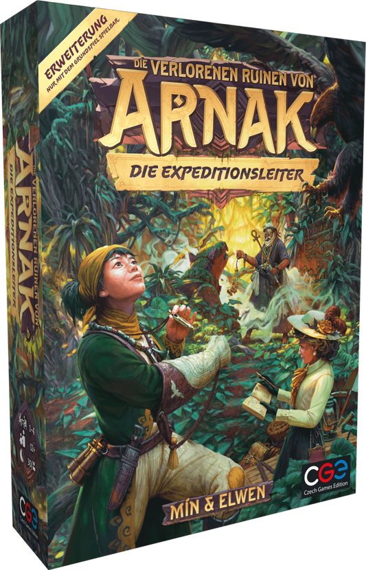 LE ROVINE PERDUTE DI ARNAK - I CAPI DELLA SPEDIZIONE (D)