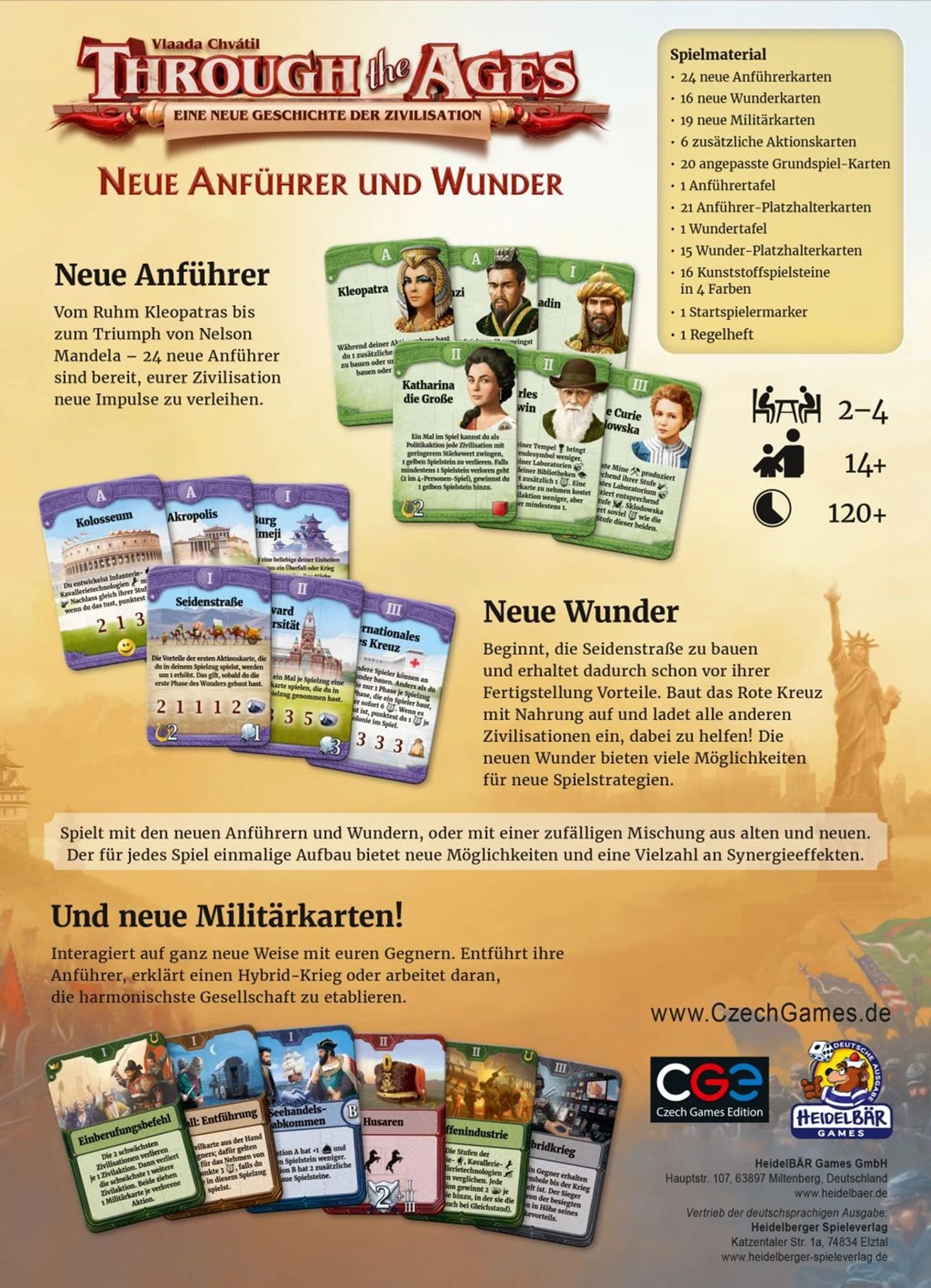 DURCH DIE ZEITEN - NEUE ANFÜHRER UND WUNDER (D)