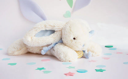 LAPIN EN BONBONS, BLEU, 30 CM