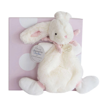DOUDOU LAPIN CANDY, ROSE 26 CM