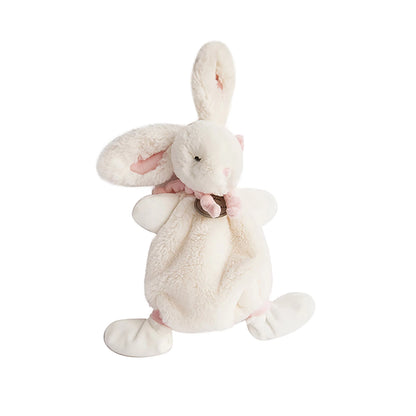 DOUDOU LAPIN CANDY, ROSE 26 CM