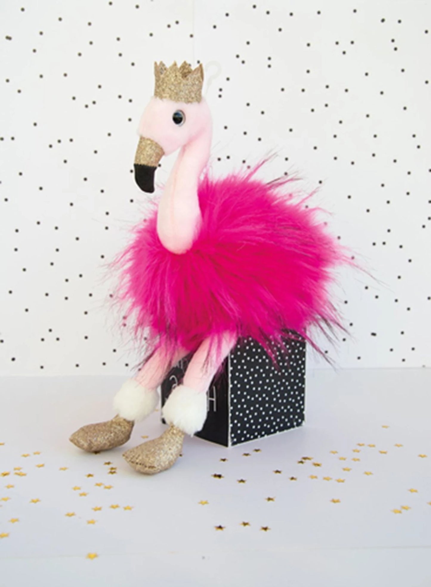 FLAMANT ROSE, ROSE, 30 CM