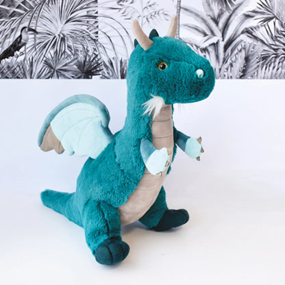 DRAGON, VERT ÉMERAUDE, 40 CM
