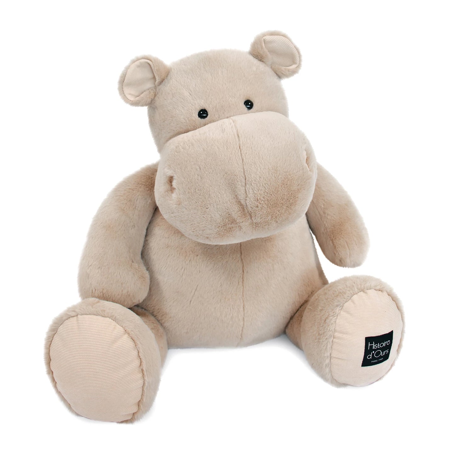 FLUSSPFERD, BEIGE 85CM