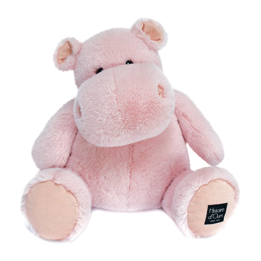 IPPOPOTAMO, ROSA, 40 CM