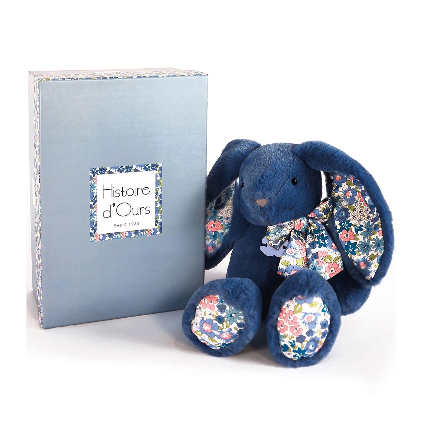 COPAIN CÂLIN LAPIN, BLEU 25 CM