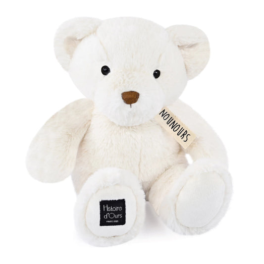ORSO NOUNOURS, BIANCO, 28 CM