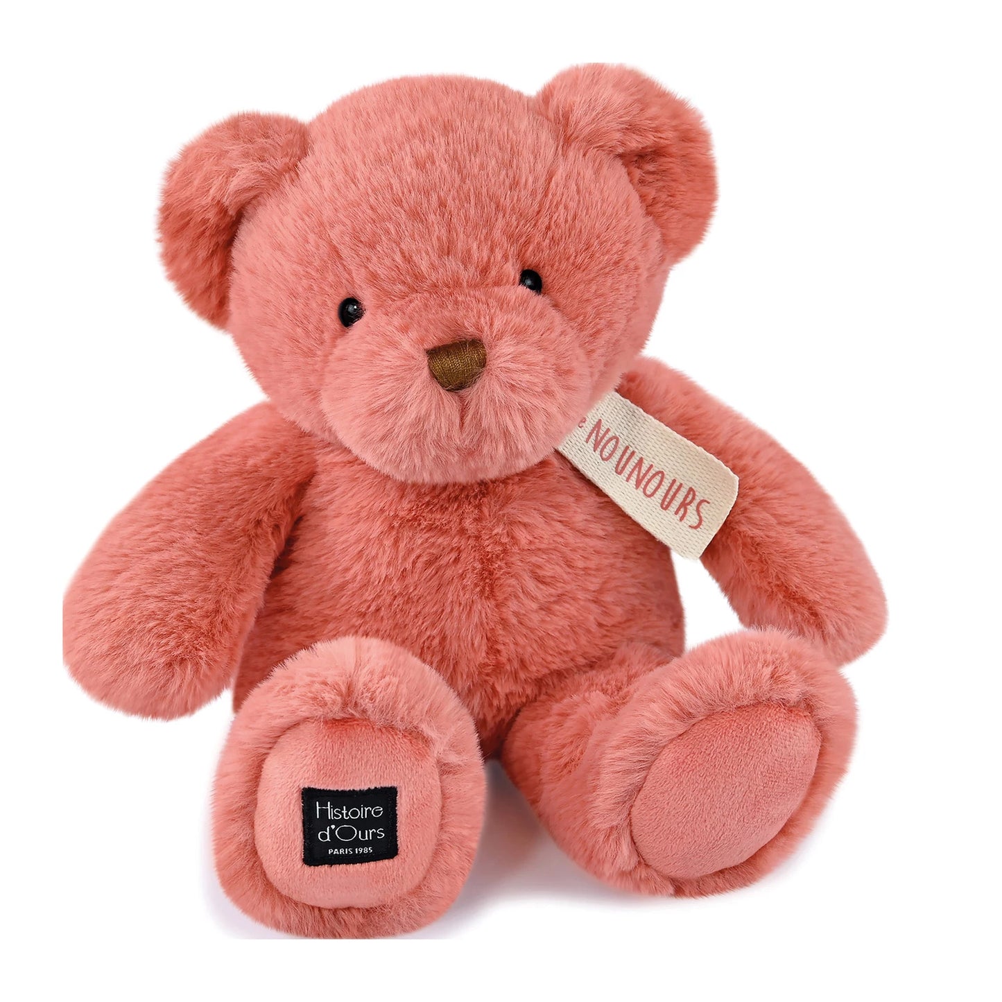 OURSON ROSE 28CM