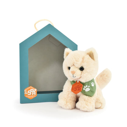 CHAT BEIGE, 16 CM