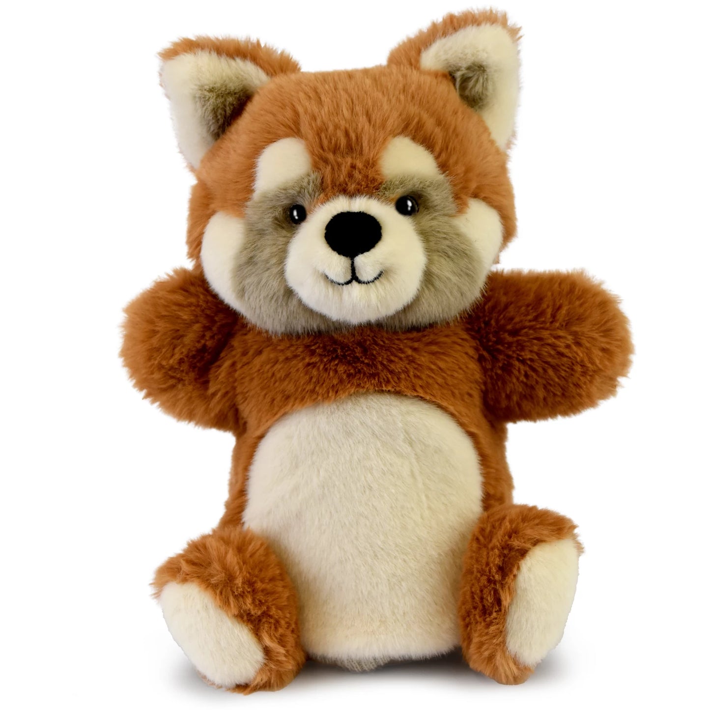 MARIONNETTE PANDA ROUX, 24 CM