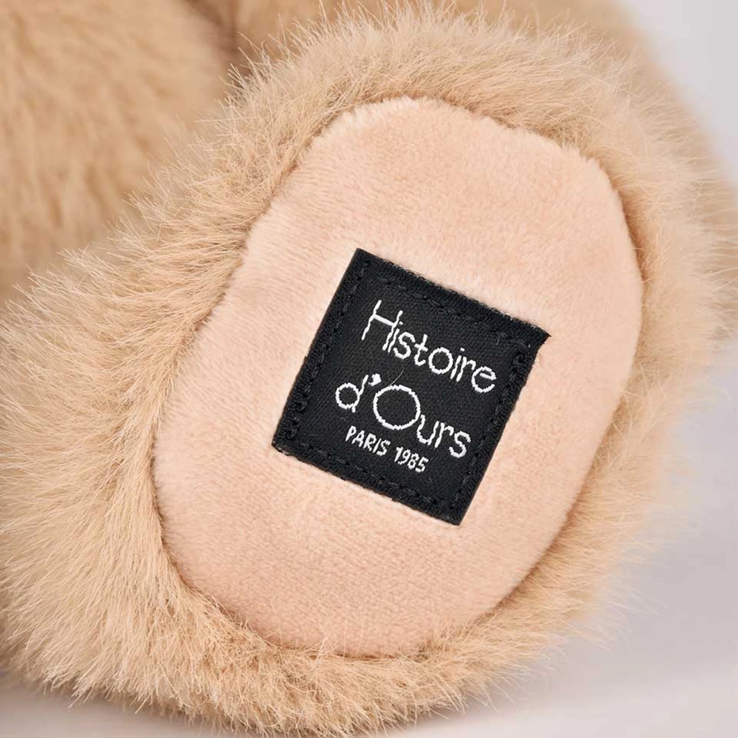 OURS CLÉMENTIN, BEIGE MIEL, 38 CM