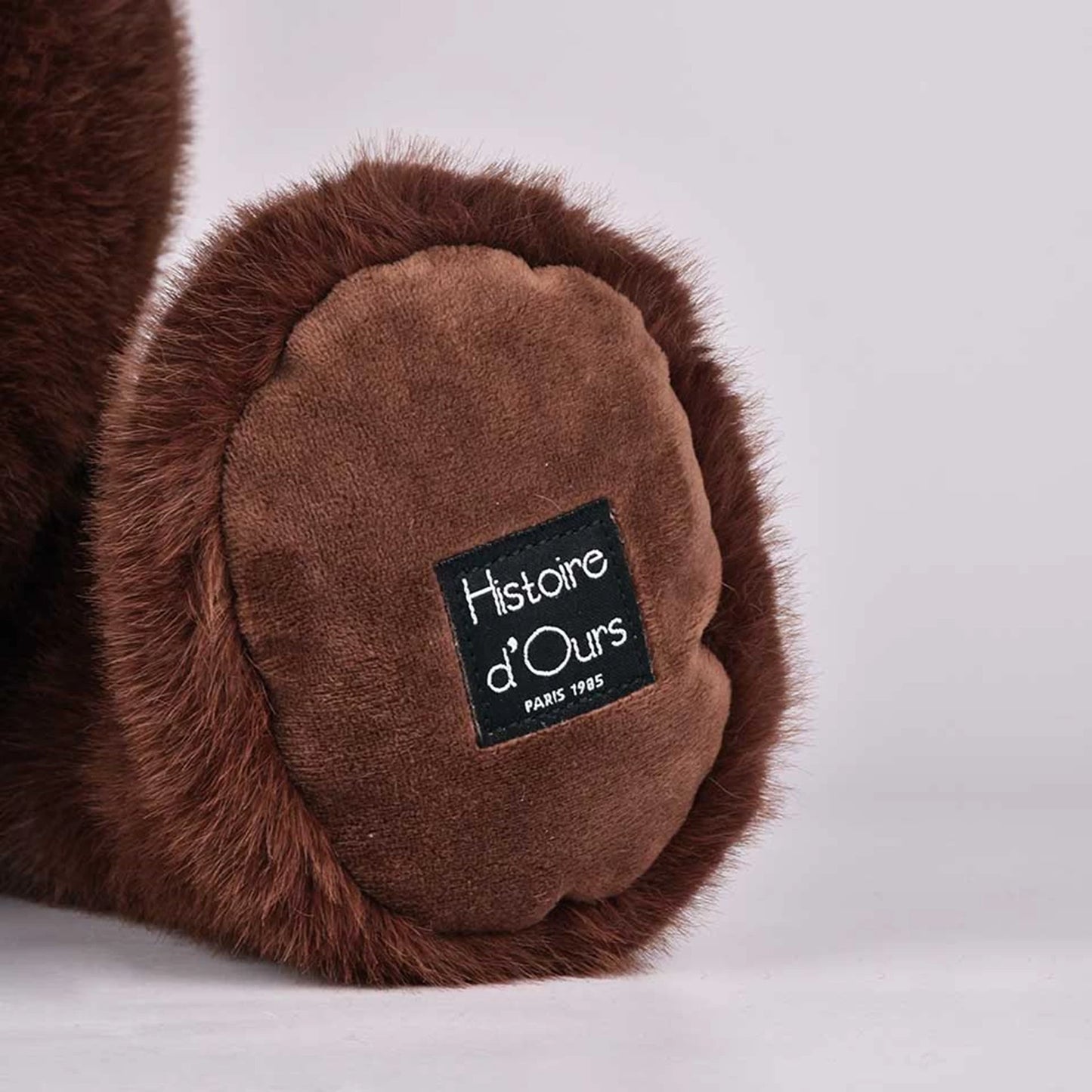 OURSON CLÉMENTIN, MARRON CHOCOLAT, 60 CM