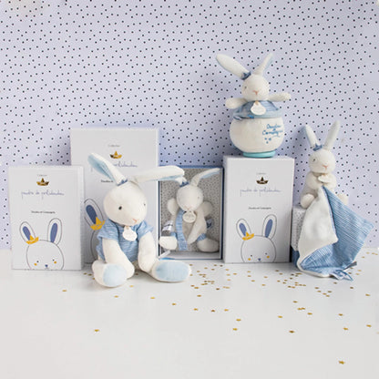 PELUCHE LAPIN MARIN 25 CM