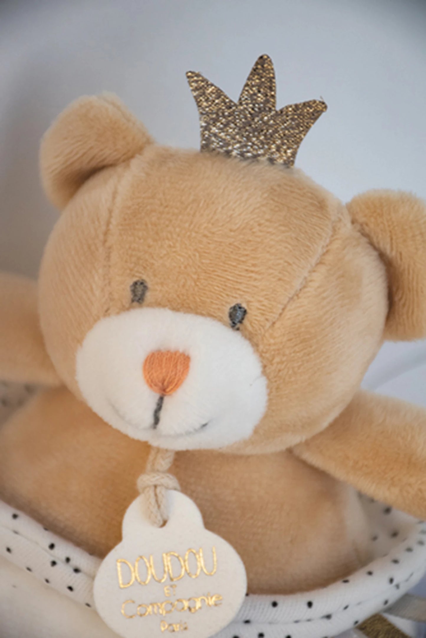 BOÎTE À MUSIQUE PRINCE OURS 14CM